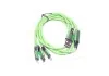 Кабель 3 в 1, USB MicroUSB+TypeC+Lightning, 1м <> ARMER ARMMC001 (фото 1)