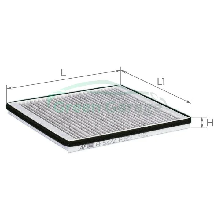 Фільтр салону CHERY M11 угольный (вир-во) ALPHA FILTER AF5222a (фото 1)