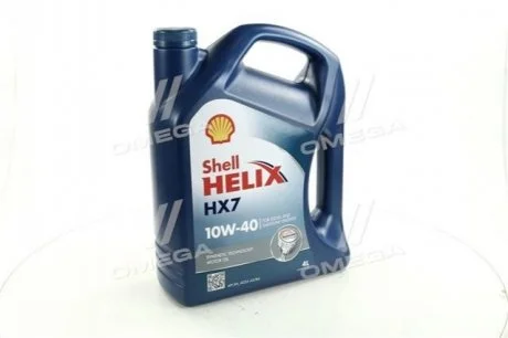 Олива моторн. Helix HX7 SAE 10W-40 (Каністра 4л) SHELL 4107456