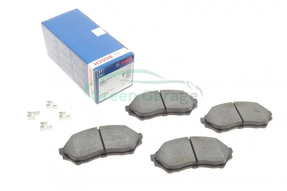 Гальмівні колодки дискові MAZDA 323 1.3i,1.5i,1.6i -03 BOSCH 0986424610 (фото 1)