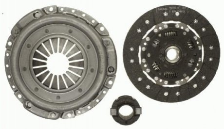 Комплект зчеплення MERCEDES W201/124 "2,3-2,6 "86-93 SACHS 3000145001