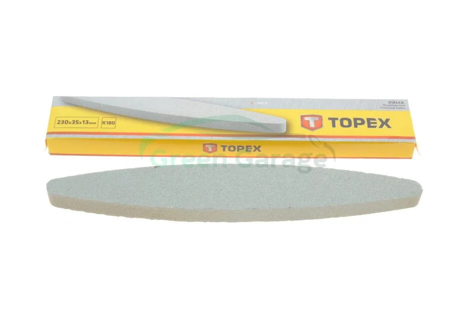 Брусок точильний "човник" 230 x 35 x 13 мм TOPEX 17B818 (фото 1)
