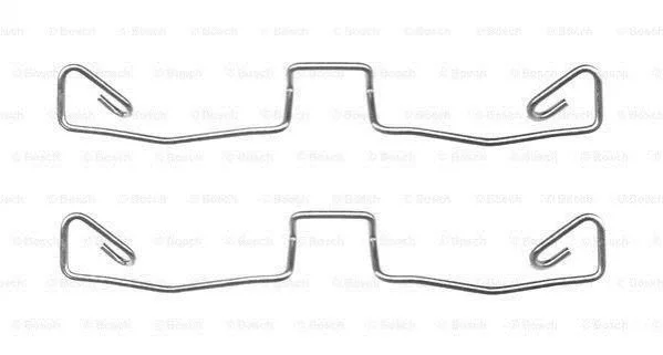 КМП гальм.колодок AUDI A6/S6 \'\'1,9-4,2 \'\'99-05 BOSCH 1987474658 (фото 1)