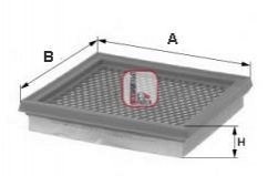 Фільтр повітряний AUDI/SKODA A7/A6/Superb "94-08" SOFIMA S3100A