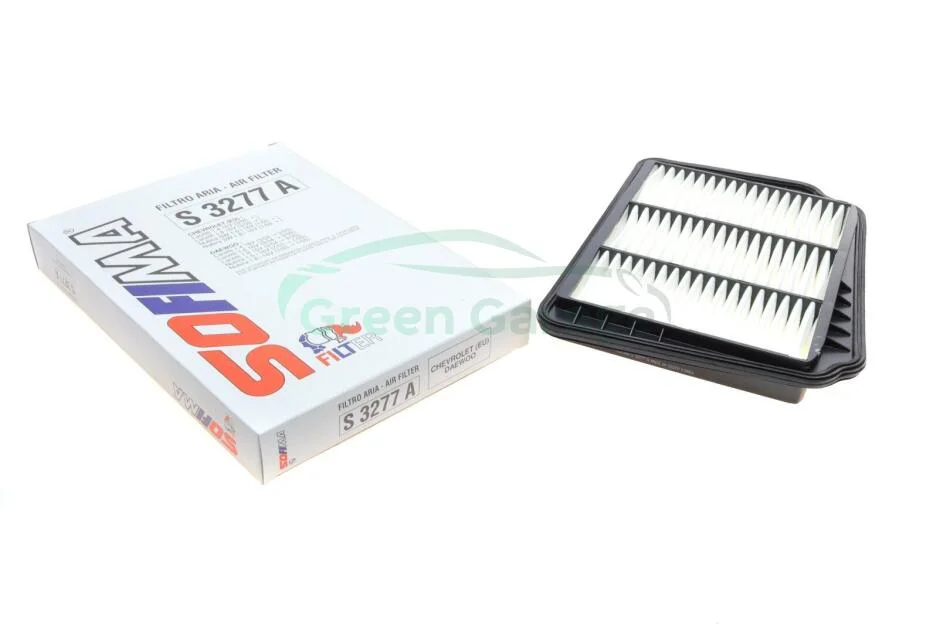 Фільтр повітряний CHEVROLET/DAEWOO "1,6-1,8 "03>> SOFIMA S3277A (фото 1)
