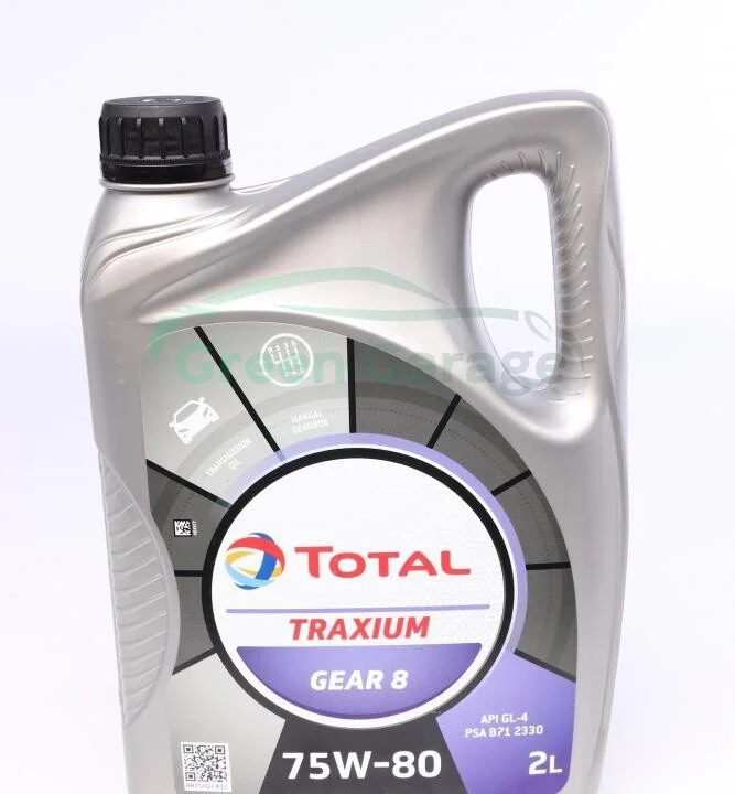 Олива транс 75W80 2L TRAXIUM GEAR 8 = 157119 =201279 TOTAL 214083 (фото 1)