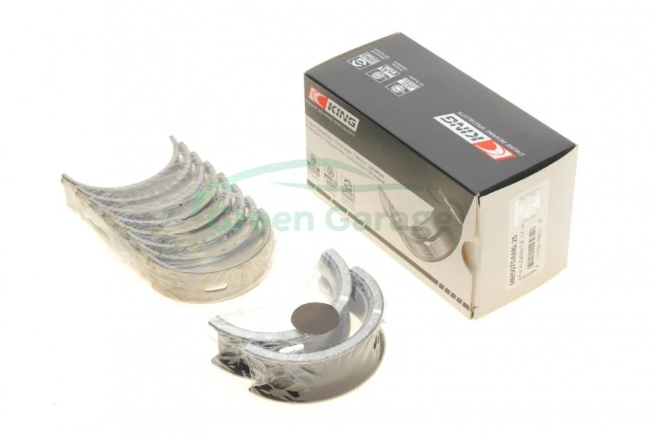 Вкладиші корінні комплект AUDI/VW 0,9-1,6 KING MB5070AM0.25 (фото 1)