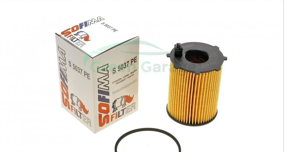 Фільтр масляний PEUGEOT/CITROEN "1,4-1,6 "09>> SOFIMA S5037PE (фото 1)