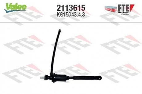 Циліндр зчеплення головний NISSAN/OPEL/RENAULT VALEO 2113615