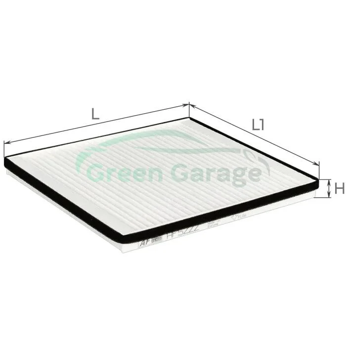 Фільтр салону CHERY M11 (вир-во) ALPHA FILTER AF5222 (фото 1)