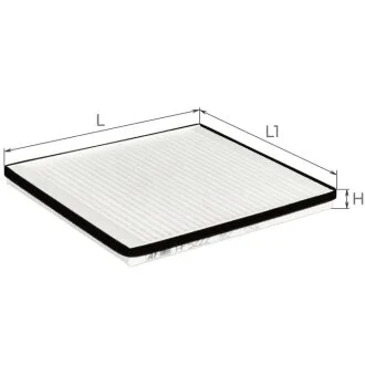 Фільтр салону CHERY M11 (вир-во) ALPHA FILTER AF5222