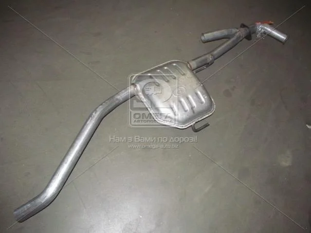 Глушитель центр. OPEL OMEGA (пр-во Polmostrow) POLMOstrów 17.591 (фото 1)