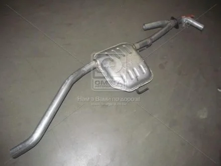 Глушитель центр. OPEL OMEGA (пр-во Polmostrow) POLMOstrów 17.591