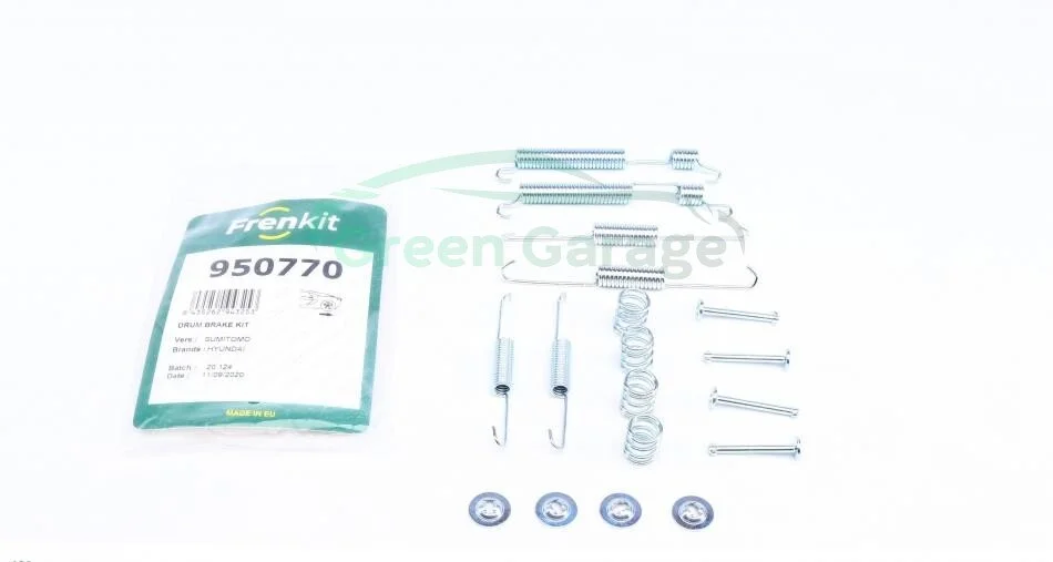 Комплект пружинок колодок стояночного гальма FRENKIT 950770 (фото 1)