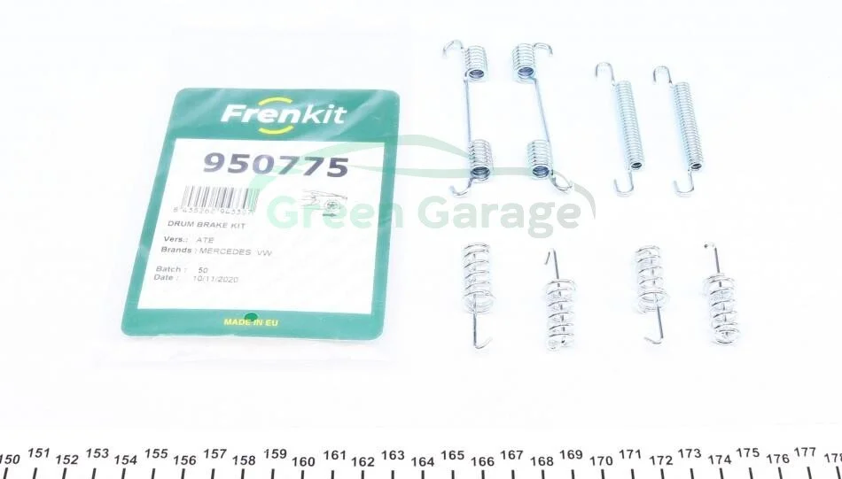 Комплект пружинок колодок стояночного гальма FRENKIT 950775 (фото 1)