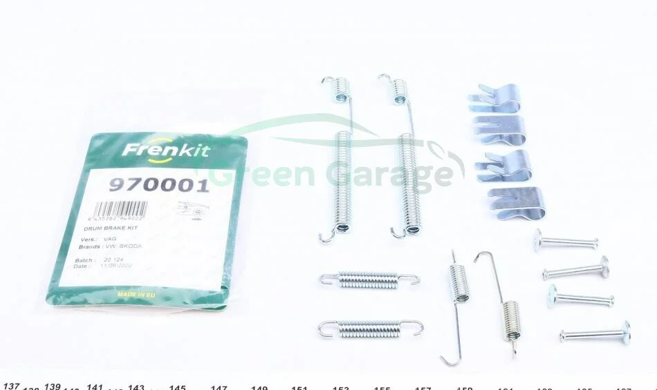 Комплект пружинок колодок стояночного гальма FRENKIT 970001 (фото 1)