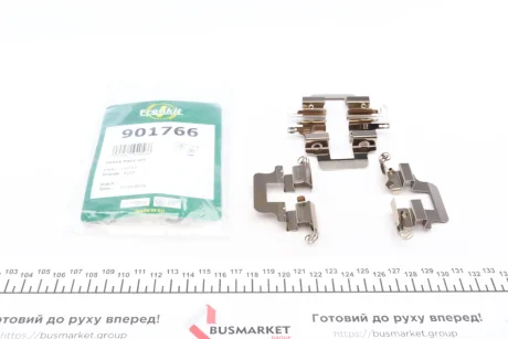 Монтажний к-кт гальмівних колодок FRENKIT 901766