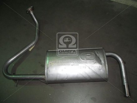 Глушитель задн. MAZDA 323 (Polmostrow) POLMOstrów 12.49