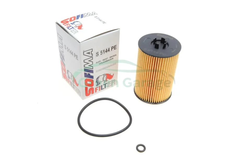 Фільтр масляний AUDI/VW/SEAT "1,6-2,0 "12>> SOFIMA S5144PE (фото 1)