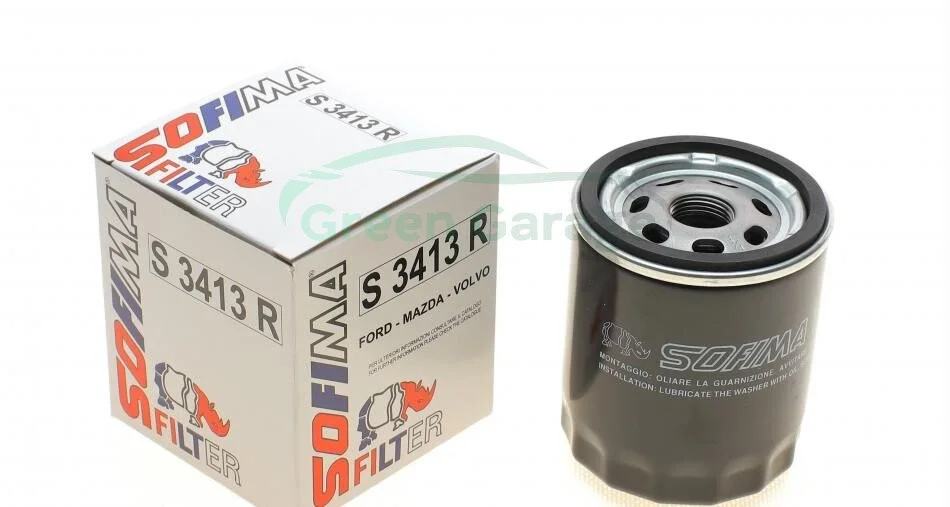 Фільтр масляний MAZDA/FORD "1,4-1,8 "00-15 SOFIMA S3413R (фото 1)