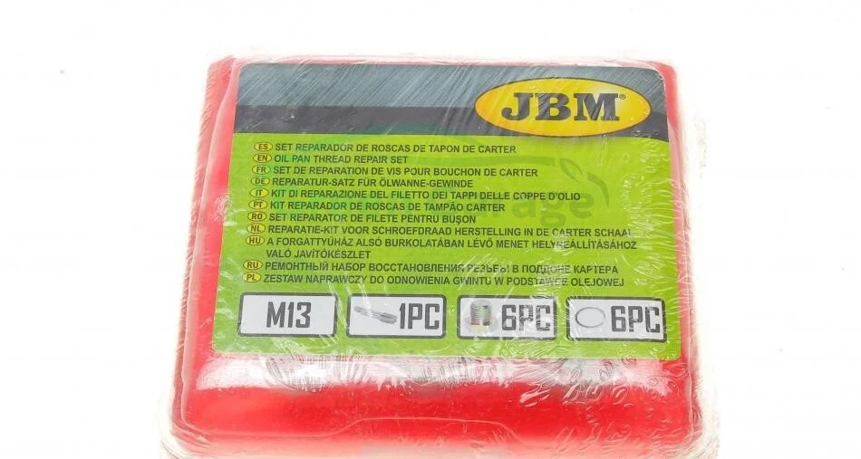 Набір інструмента для відновлення різьби JBM 53235 (фото 1)
