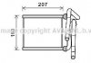 Радиатор отопителя TOTOTA (AVA) AVA COOLING TOA6727 (фото 1)