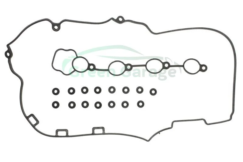 Комплект прокладок клапанной крышки OPEL/CHEVROLET 2,4 16V A24XE (пр-во Elring) ELRING 483.780 (фото 1)