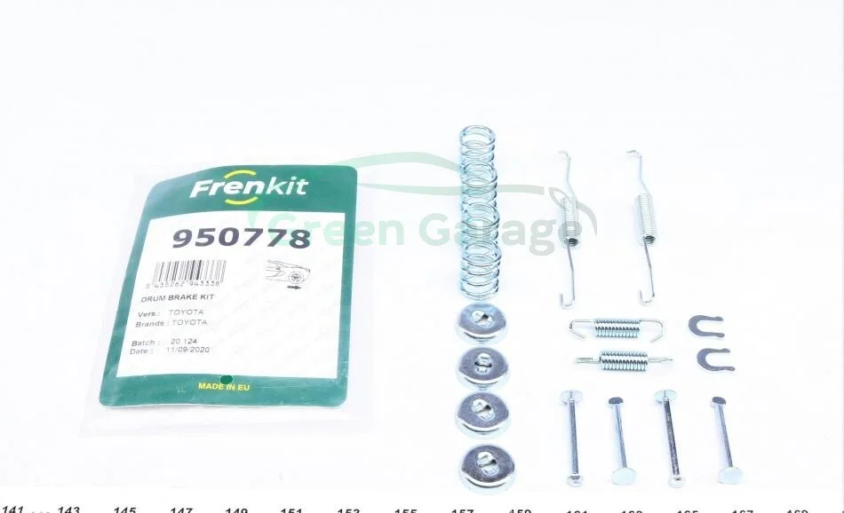 Ремкомплект колодок стояночного гальма FRENKIT 950778 (фото 1)
