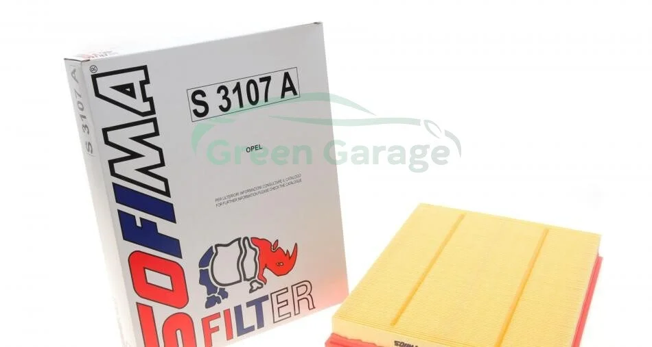 Фільтр повітряний OPEL "1,6-2,0 "98-10 SOFIMA S3107A (фото 1)