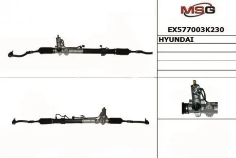 Рейка рульова HYUNDAI (вир-во Mando) MANDO EX577003K230