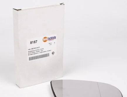 Стекло зеркала (с подогревом) MB (W210) (R) (8167) AUTOTECHTEILE 100 8167