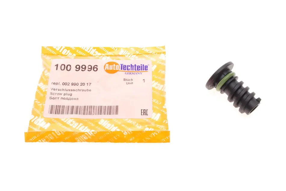 Пробка поддона картера сливная MB Vito (W447) 14- AUTOTECHTEILE 100 9996 (фото 1)