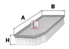 Фільтр повітряний VOLVO "2,4 "05-10 SOFIMA S3366A