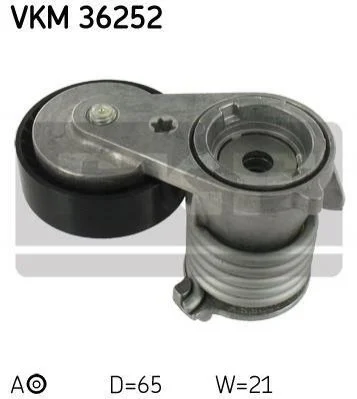 Ролик натягувача SKF VKM 36252 (фото 1)