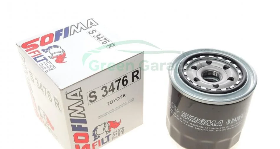 Фільтр масляний TOYOTA "2,0 "97-03 SOFIMA S3476R (фото 1)