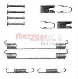 Монтажний к-кт гальмівних колодок METZGER 105-0883