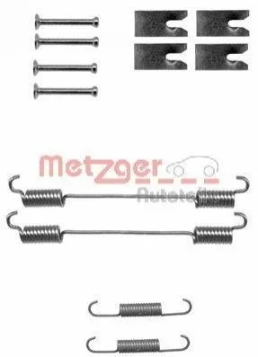 Монтажний к-кт гальмівних колодок METZGER 1050862 (фото 1)