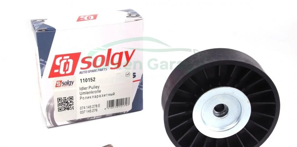 Ролик натяжний ременя генератора SOLGY 110152 (фото 1)