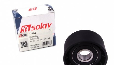 Ролик натяжний ременя генератора Solgy 110153