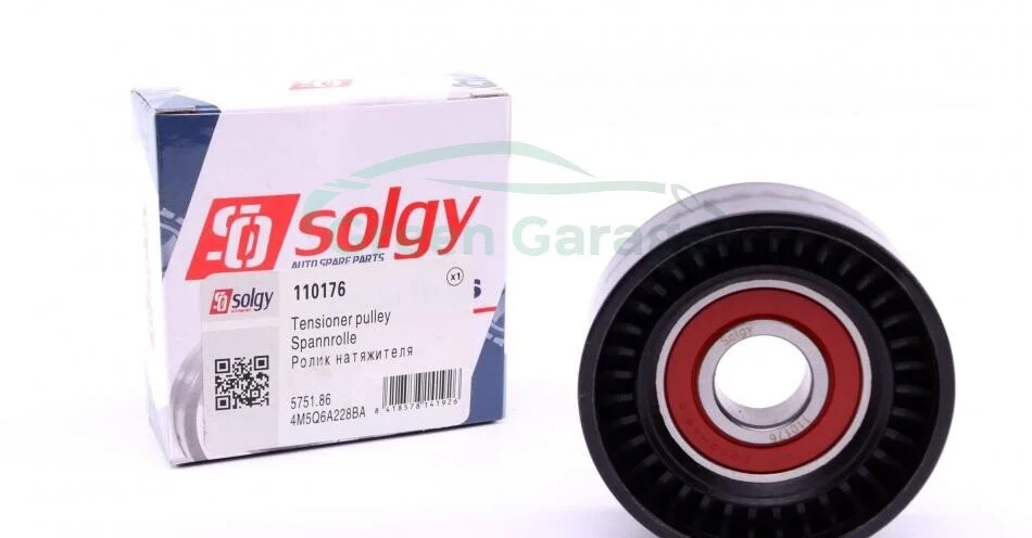 Ролик натяжний ременя генератора SOLGY 110176 (фото 1)