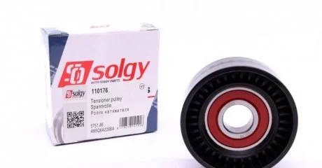 Ролик натяжний ременя генератора SOLGY 110176