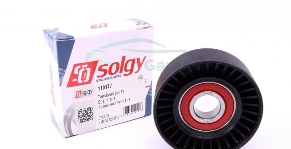 Ролик натяжний ременя генератора SOLGY 110177 (фото 1)