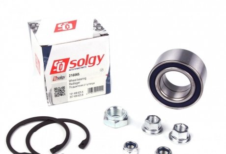 Підшипник маточини (ремкомплект) SOLGY 216065