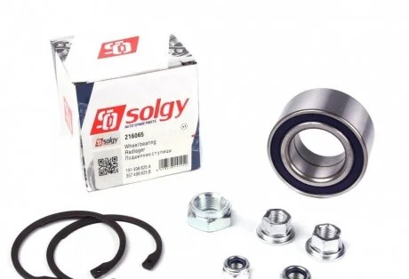 Підшипник маточини (ремкомплект) SOLGY 216065