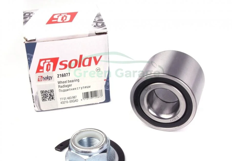 Підшипник маточини (ремкомплект) SOLGY 216077 (фото 1)