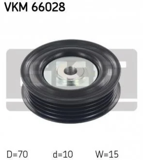 Ролик натягувача SKF VKM 66028