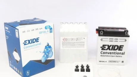 Стартерна батарея (акумулятор) EXIDE EB12ALA