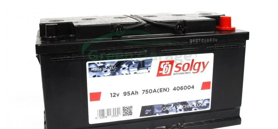 Стартерна батарея (акумулятор) SOLGY 406004 (фото 1)