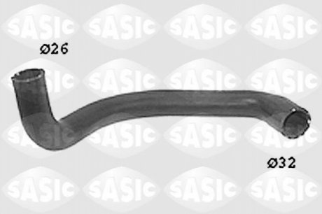 Патрубок системи охолодження SASIC SWH6692