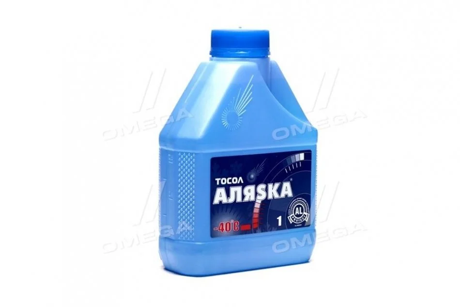 Тосол Аляска А-40 (-40С) (Каністра 1л) АЛЯSКА 5069 (фото 1)